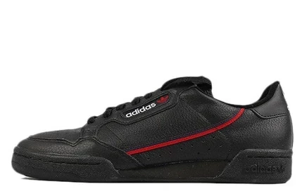 Кроссовки adidas Continental 80, чёрно-красные