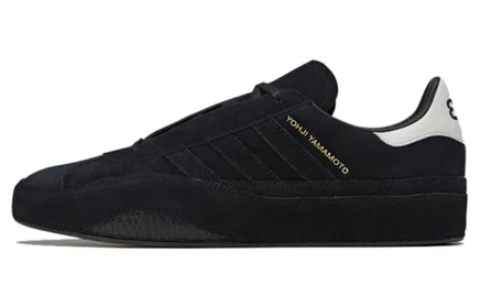 Мужские кроссовки Y-3 Gazelle, черно-белые