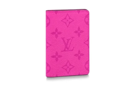 Кошелек Louis Vuitton Pocket Organizer, фуксия