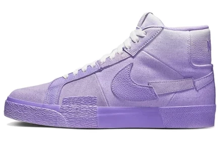 Мужские кеды Nike SB Blazer Mid PRM, сиреневые