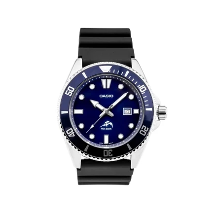 Мужские часы Casio YOUTH MDV-106B-2A, сине-черный циферблат