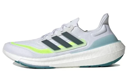 Мужские кроссовки Adidas Ultra Boost, бело-сине-желтые