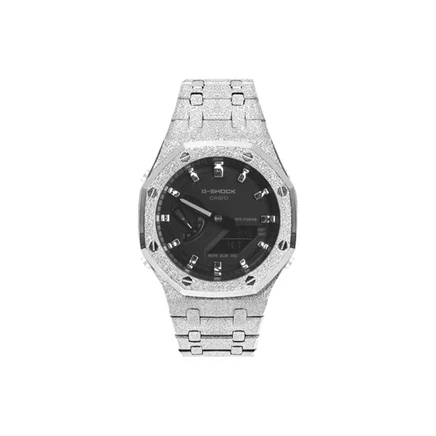 Наручные часы унисекс Casio Dual Display, серебристые