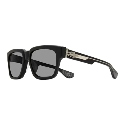 Унисекс солнцезащитные очки Chrome Hearts, черные