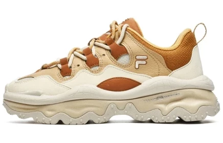 Женские кроссовки FILA Fusion QD96, оранжево-белые