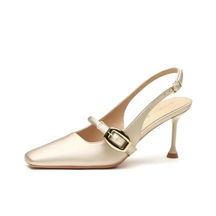 Женские туфли TATAYA Gold, золотистые