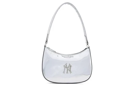 Сумка через плечо MLB New York Yankees, серебристая