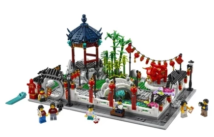 Конструктор LEGO: фестиваль фонарей, 1793 детали, 80107