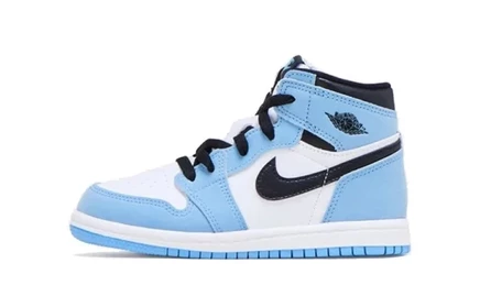 Кроссовки для малышей Jordan 1 Retro High OG, голубые