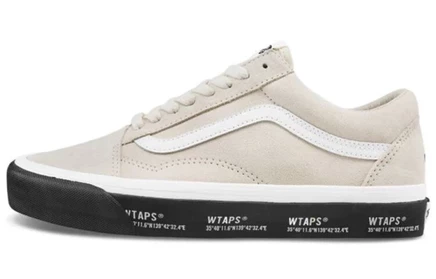 Мужские кеды Vans WTAPS Old Skool LX, бело-черные