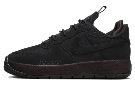 Мужские кроссовки Nike Air Force 1, черно-коричневые