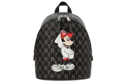 Женский мини-рюкзак MLB Disney из полиэстера, черный