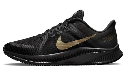Мужские кроссовки Nike Quest 4, черные с золотистым