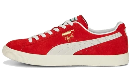 Мужские кроссовки Puma Clyde OG, красно-белые