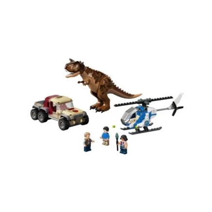 Конструктор LEGO Jurassic World 76941, погоня за карнотавром
