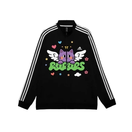 Adidas ESSENTIALS Jackets Men's Black Stand Collar Moderate Pilot черный