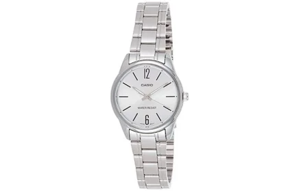 Женские наручные часы Casio LTP-V005D-7B, белые