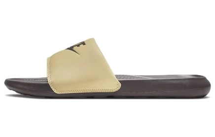Мужские шлепанцы Nike Victori One Slide, бежево-коричневые