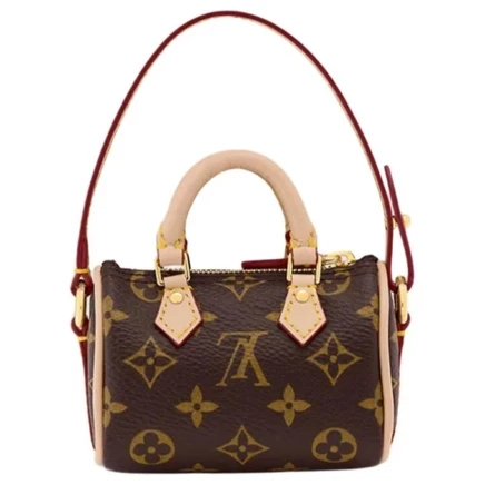 Брелок для сумки Louis Vuitton Speedy, коричневый