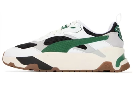 Мужские кроссовки Puma Trinity, черно-бело-зеленые