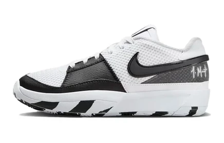Детские кроссовки Nike Ja 1 Scratch 2.0, черно-белые