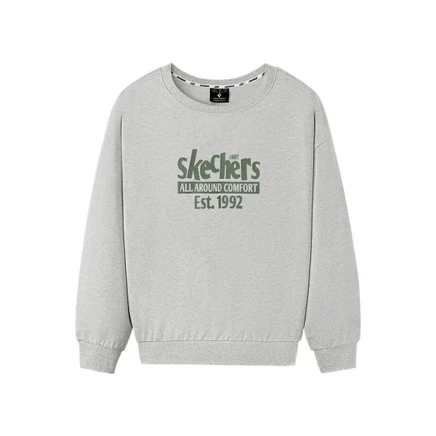 Унисекс-свитшот Skechers Sports Alliance, светло-серый