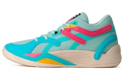 Баскетбольные кроссовки Puma TRC Blaze Court, голубые