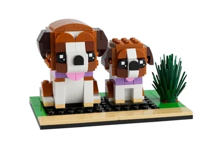 LEGO Brickheadz Saint Bernard Dog Building Blocks 0 300pcs 40543 default