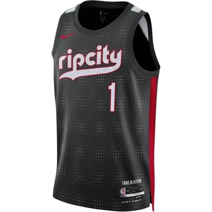Мужская футболка Nike Swingman NBA, черная