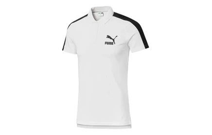 Мужская футболка-поло Puma Iconic T7, белая