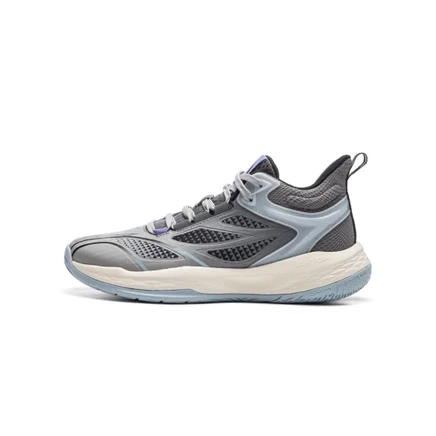 Детские баскетбольные кроссовки Li-Ning YOUNG, серо-голубые