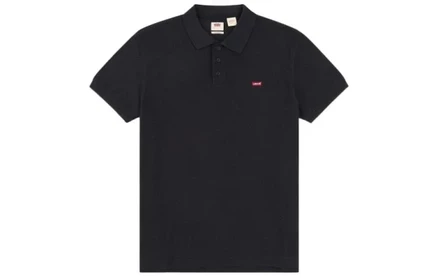 Мужское поло Levi's, черное