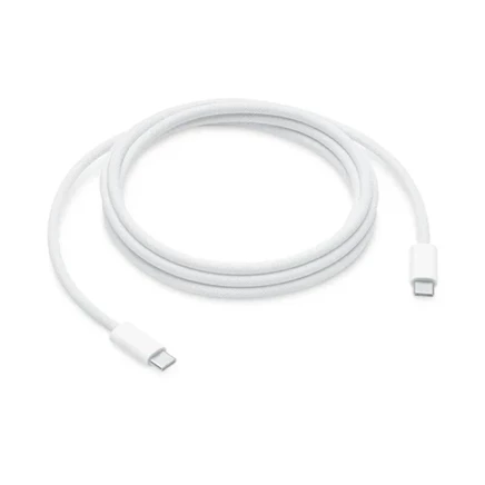 Кабель Apple USB-C — USB-C 2 м, 240 Вт, плетеный, белый