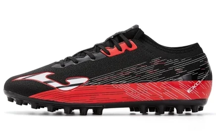 Мужские футбольные бутсы Joma AG, черно-красные