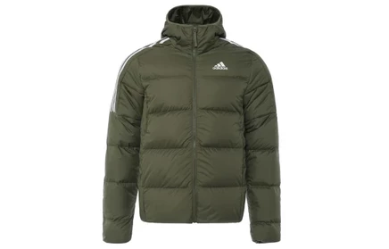 Мужской пуховик Adidas, оливковый