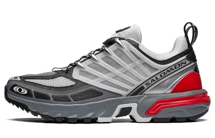 Мужские кроссовки Salomon ACS Pro Advanced, серо-красные