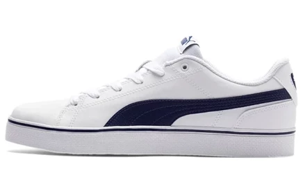 Мужские кеды Puma Court Point Vulc V2, бело-синие