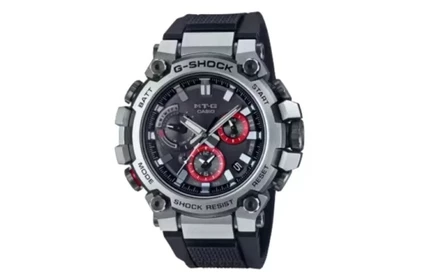 Мужские часы Casio MT-G MTG-B3000-1AJF, черный циферблат