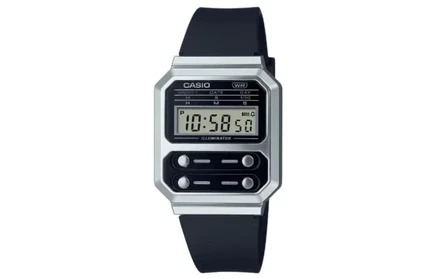 Унисекс наручные часы Casio Edifice A100WEF-1A, черный циферблат