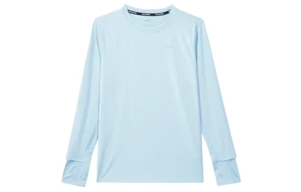 Женская футболка Nike Set in Sleeve, синяя/серебристая
