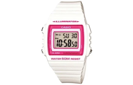 Наручные часы Casio G-Shock W215H-7A2, белый ремешок