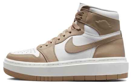 Женские кроссовки Jordan Elevate High, бело-песочные