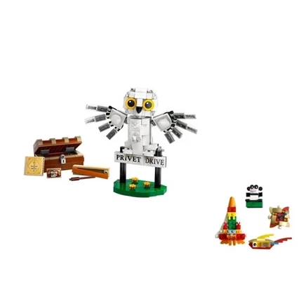 Конструктор LEGO Гарри Поттер: Хедвиг, Тисовая ул., 4