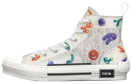 Мужские высокие кроссовки Dior B23 X Kenny Scharf