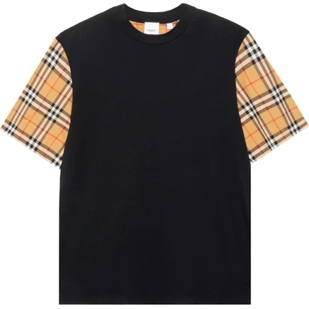 Женская футболка Burberry 5045558218489, черная