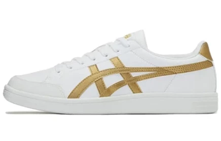 Мужские кроссовки Onitsuka Tiger Advanti, бело-золотые