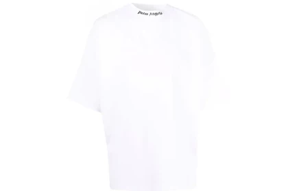 Palm Angels Logo Over T-shirt белый