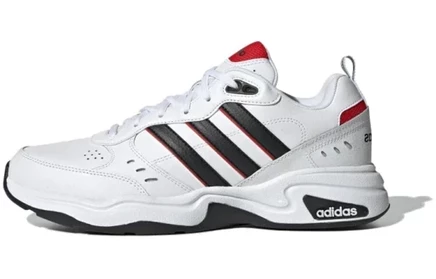 Мужские кроссовки Adidas Neo Strutter, бело-чёрно-красные