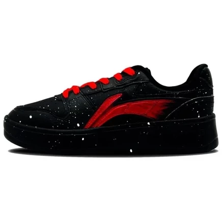 Мужские скейтбордические кроссовки Li-Ning AGCU515-5, красно-черные