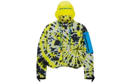 Женская куртка Off-White x Nike Nrg, неоново-желтая